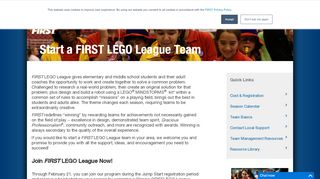 
                            8. Start a FIRST LEGO League Team | FIRST