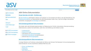 
                            6. start [Amtliche Schulverwaltung - Dokumentation] - ASV