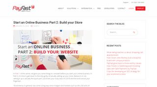 
                            13. Start an Online Business Part 2: Build your Store | PayFast