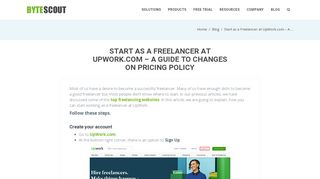 
                            5. Start as a Freelancer at Elance.com, How to Work Online as a ...