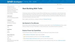 
                            3. Start Building With Trello - Trello Developers