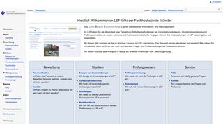 
                            6. start - LSF-Wiki - FH Münster