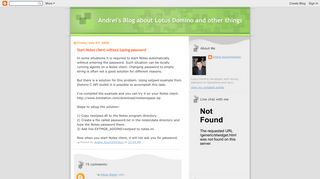 
                            7. Start Notes client without typing password - Andrei's Blog about Lotus ...