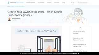 
                            10. Start Online Stores The Easy Way With Our In-Depth Guide