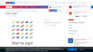 
                            4. Start to Sign! - eMAG.ro