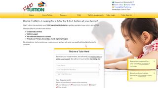 
                            2. Start Tuition Agency: Home Tuition | Find Tutors in Singapore