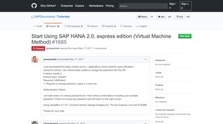 
                            8. Start Using SAP HANA 2.0, express edition (Virtual Machine Method ...
