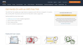 
                            10. Start Your Free Trial - AWS - Amazon.com