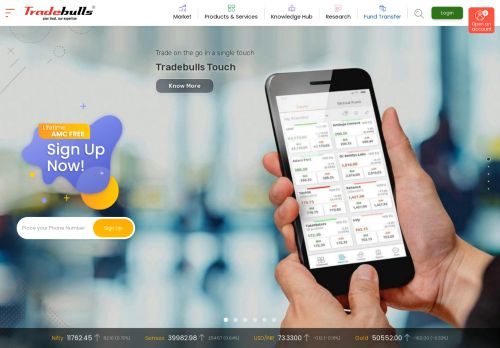 
                            7. Start your Online Trading journey with Tradebulls Securities