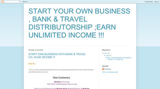 
                            13. START YOUR OWN BUSINESS , BANK & TRAVEL ...