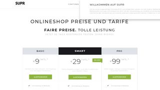 
                            4. Starte jetzt kostenlos in das E-Commerce Business / Preise – SUPR