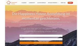 
                            2. Starte jetzt mit deinem Glücksprogamm – Komm zu Happiness House