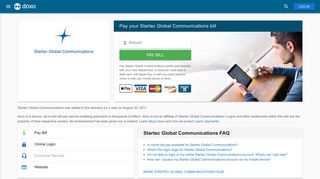 
                            11. Startec Global Communications: Login, Bill Pay, Customer Service ...