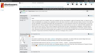 
                            12. Starten der Desktopsitzung dauert nach Login sehr lange › KDE ...