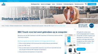 
                            6. Starten met KBC Touch - KBC Bank & Verzekering