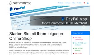 
                            7. Starten Sie mit Ihrem eigenen Online Shop | osCommerce