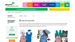 
                            12. Starter Kits - Girl Scout Shop