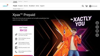
                            2. Starter Pack | Plans | Xpax™ | Personal | Celcom