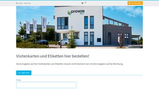 
                            11. Starter - prowin B&T GmbH