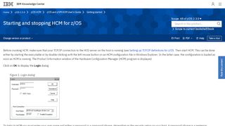 
                            11. Starting and stopping HCM for z/OS - IBM