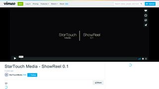 
                            6. StarTouch Media - ShowReel 0.1 on Vimeo