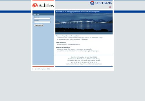 
                            2. StartPortalPage - StartBANK