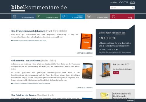 
                            1. Startseite :: bibelkommentare.de