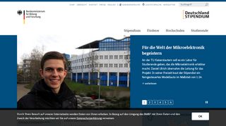 
                            7. Startseite - BMBF Deutschlandstipendium