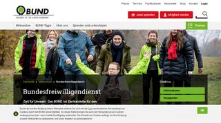 
                            10. Startseite - Bundesfreiwilligendienst - BUND für Umwelt und ...