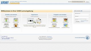 
                            5. Startseite - community.vawi.de