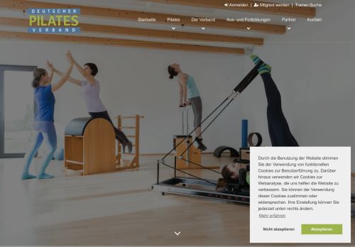 
                            2. Startseite | Deutscher Pilates Verband e.V.