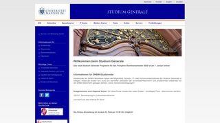 
                            7. Startseite DHBW: Studium Generale Universität Mannheim