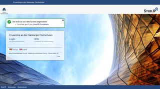
                            4. Startseite - E-Learning an den Hamburger Hochschulen - Stud.IP