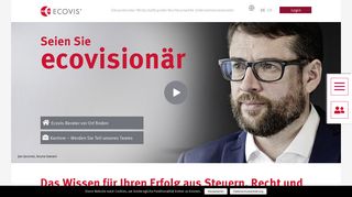 
                            3. Startseite - Ecovis Deutschland