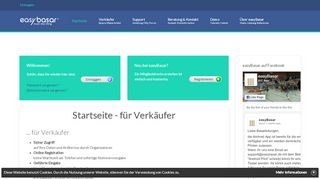 
                            4. Startseite - für Verkäufer - easyBasar