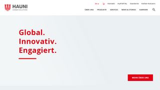 
                            2. Startseite - Hauni GmbH