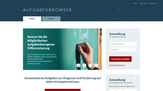 
                            9. Startseite – ISQ Aufgabenbrowser