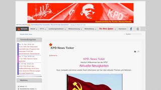 
                            4. Startseite | Kommunistische Partei Deutschlands - KPD |