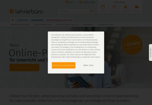 
                            5. Startseite · Lehrerbüro