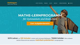 
                            6. Startseite - Mathegym