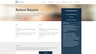 
                            2. Startseite - notare.bayern.de