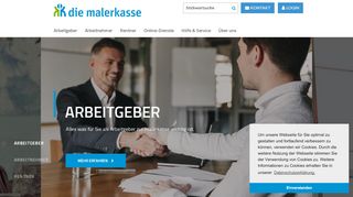 
                            4. Startseite - Online-Dienste - Online-Service - Malerkasse