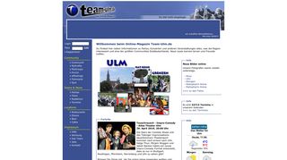 
                            2. Startseite - Online-Magazin Team-Ulm.de