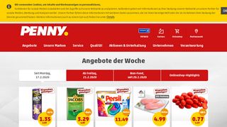 
                            3. Startseite: PENNY.de