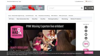 
                            1. Startseite - PINK Cosmetics - Waxing at its BEST!