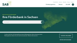 
                            2. Startseite | Sächsische AufbauBank (SAB) - sachsen.de