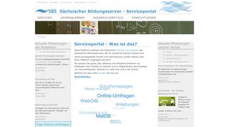
                            6. Startseite | Sächsischer Bildungsserver - Serviceportal
