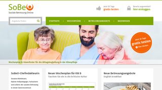 
                            2. Startseite | SoBeO - Soziale Betreuung Online