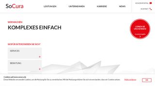 
                            3. Startseite | SoCura GmbH