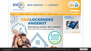 
                            2. Startseite - Stadtwerke Homburg GmbH - mein EnergieFAIRSorger ...